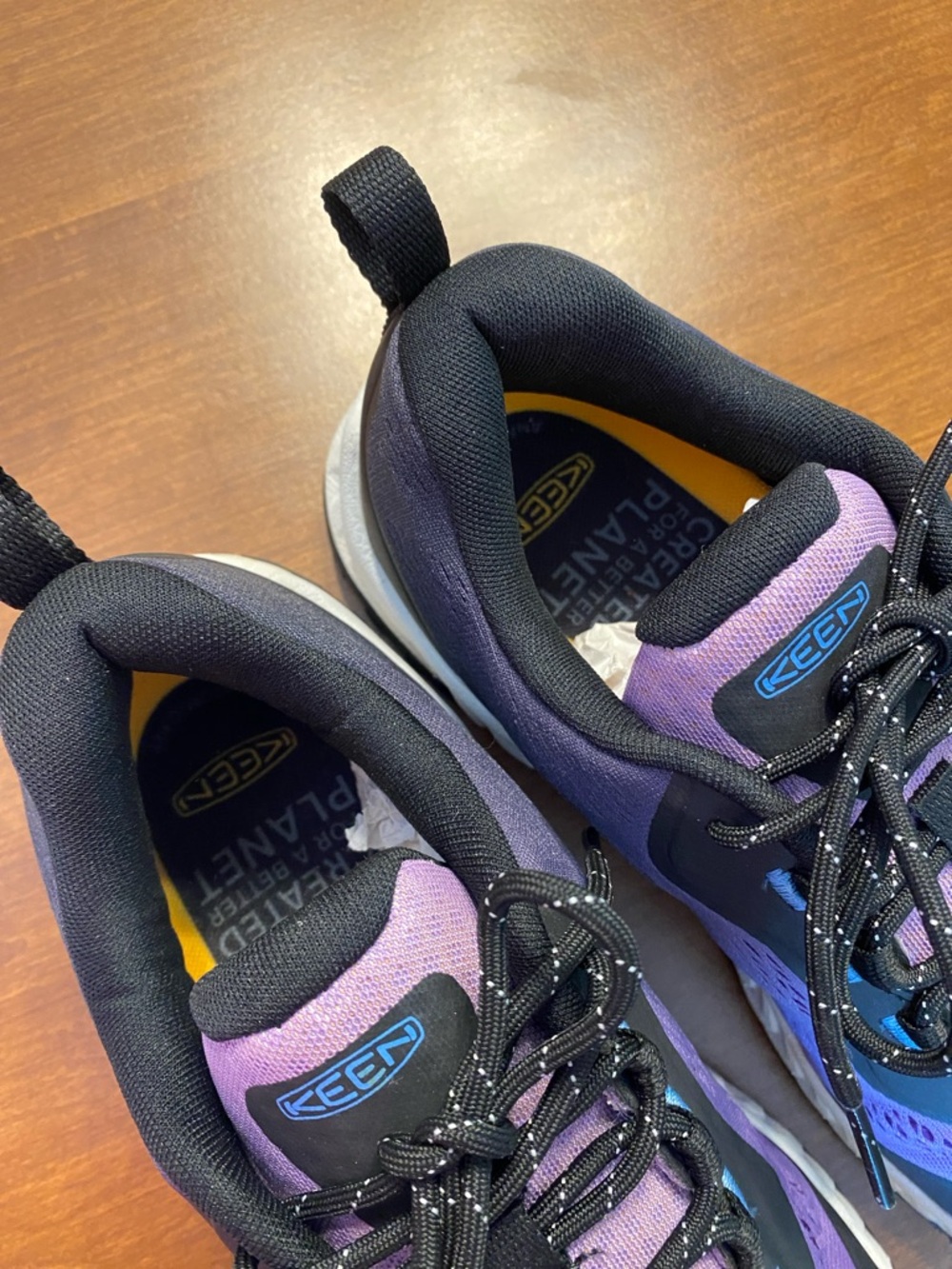 Keen Women's NXIS Speed Hiking Shoes Purple Ombré - Picture 5 of 7